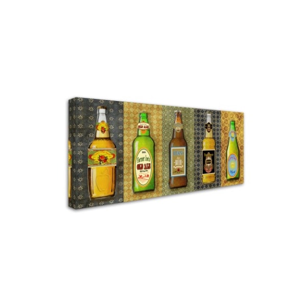 Jean Plout 'Beer 2' Canvas Art,12x24